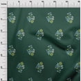 thumbnail image 2 of oneOone Cotton Cambric Fabric Leaves & Floral Artistic Printed Fabric 1 Yard 56 Inch Wide, 2 of 4