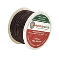 thumbnail image 3 of Mandala Crafts 1mm 109 Yards Jewelry Making Beading Crafting Macramé Waxed Cotton Cord Thread (Evergreen), 3 of 3