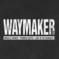 thumbnail image 5 of Wild Bobby Waymaker Inspirational/Christian Men Premium Tri Blend Tee, Vintage Black, X-Large, 5 of 5