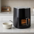 thumbnail image 3 of Casabay 6QT Air Fryer with Viewing Window, 12-in-1 Digital Air Fryer Oven, Large Square Basket Air Fryer for Fries, Chicken, Wings, Seafood & Vegetables, Black, 3 of 6