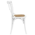 thumbnail image 4 of Hawthorne Collections 18.5" Modern Wood Dining Side Chair in White (Set of 2), 4 of 5