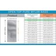 thumbnail image 5 of WACCOMT Pack Silver Pure Mylar Bags Open Top Smell Proof Vacuum Pouch Aluminum Foil Heat Seal Food Storage Bag Flat Coffee Candy Packing Pouches (100, 3.5x10cm (1.37x3.9 inch)), 5 of 5