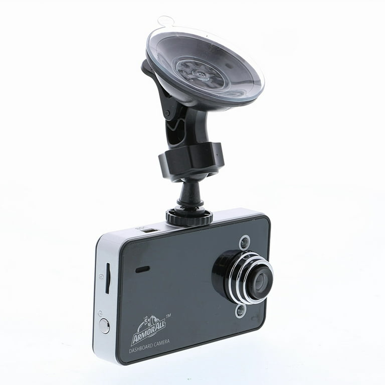 Armor All Universal 2.4 Dash Camera Screen, Motion Detection, 360 Degree  Swivel, Micro-SD Card 
