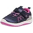 thumbnail image 3 of Stride Rite Fille Carson Chaussure de Course Athlétique, Marine/rose, 3 Bébé, 3 of 4