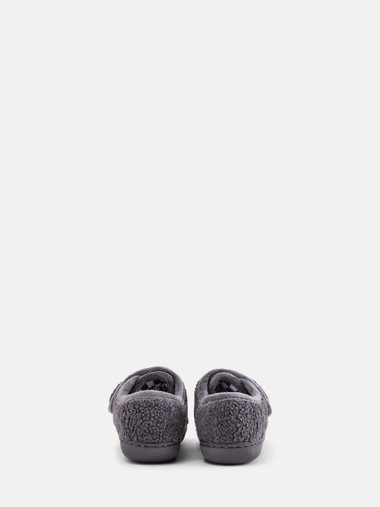 Wonder Nation Baby and Toddler Boys Embroidered Slippers