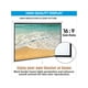 thumbnail image 3 of Projector Screen 80 Inch 16:9 4K HD Manual Pull Down Home Theater White, 3 of 5