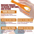 thumbnail image 4 of 2pcs Finger Roller Acupressure Finger Massager Hand Joint Roller Soreness Relief Handheld Massage Tool, 4 of 8