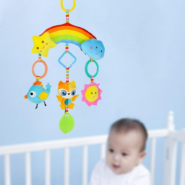 Bebé Colgando Sonajeros Juguete Cama Colgando Juguete Juguetes Juguete Sensorial Educación Temprana Cochecito Sonajero Actividad , Yotijar Juguetes colgantes para cochecito