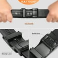 thumbnail image 5 of GAEKEAO Leather Ratchet Belt for Men Automatic Adjustable Click Buckle Belts for Dress Casual Trim to Fit with Gift Box, 5 of 7