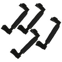 Roll Bar Grab Handles for Jeep Wrangler JL 4 Door 2024-2025 Grip Handle Holder Nylon Black 4 Pcs