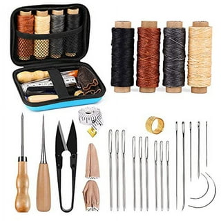 SSRoirvbb Leather Sewing Awl Thread Kit Manual Sewing Machine Stitcher  Repair Stitching Craft P5d0 Leather Canvas Speedy Too Shoemaker O4M7 