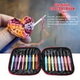 thumbnail image 4 of Crochet Hooks, Easy To Hold Beautiful Crochet Hook Kit, For Heavy Line Thin Line Girlfriend Mom, 4 of 8