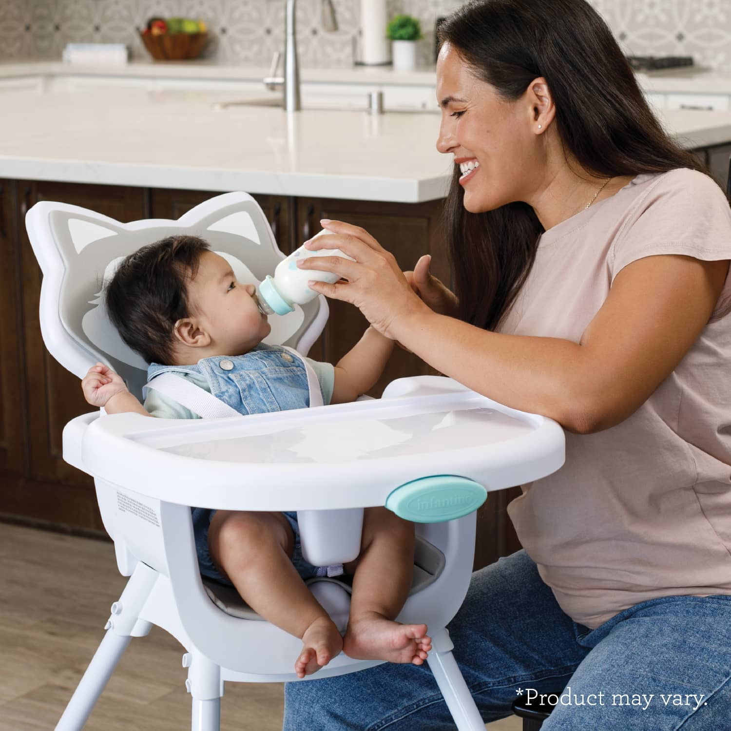 Infantino Grow-with-Me 4-in-1 Convertible High Chair, 6-36 Months, Husky
