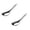 B*2, variant on 1 Pcs Multi-function Dinner Spoons, Stainless Steel Dinner Spoons, Chinese Soup Spoon Mirror Polished Asian Soup Spoons for Bouillon Dessert Cereal Thai Miso Ramen