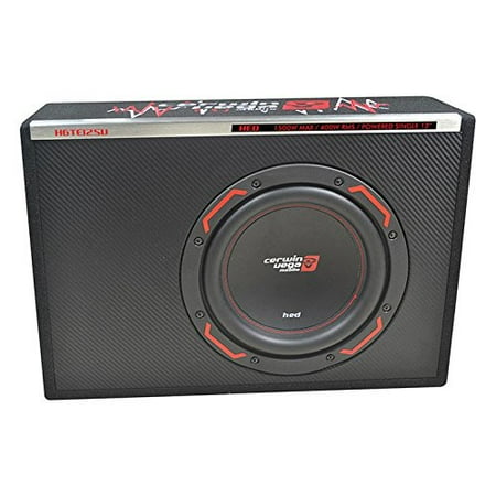 Cerwin Vega Hed 12 Powered Slim Enclosure Slot Vented 400w Max