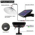 thumbnail image 3 of Lámpara colgante solar de 2 W para exteriores, eficiente, con control remoto, para cobertizos y jardines, 3 of 6