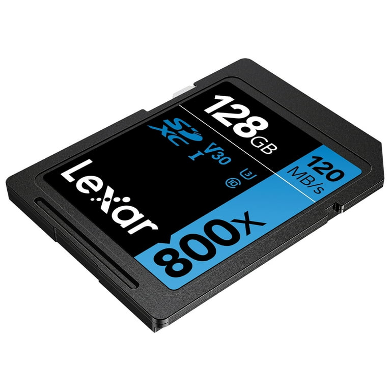 Lexar High-performance MicroSDXC Card - 128GB, Class 10, UHS-I