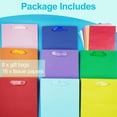 thumbnail image 6 of 8 Pcs Medium Gift Bags With Handles: 8x5x10 Rainbow Colour Gift Bags Kraft Paper Party Favor Bags With 16 Tissues For Party,Birthday,Baby Shower,Wedding（8 Colors）, 6 of 6