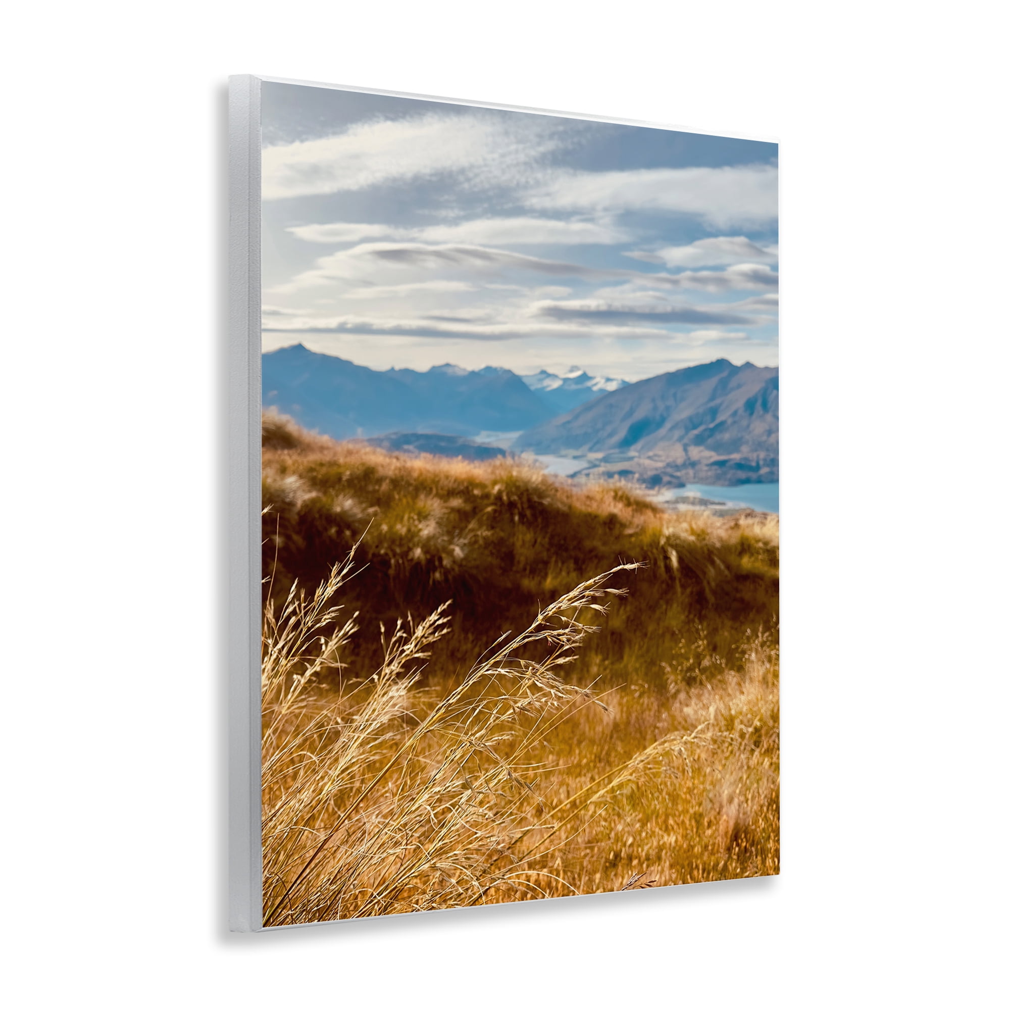 Stupell Industries Windblown Mountain Region Landscape Photography Unframed Art Print Wall Art, 11 x 14