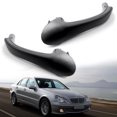 thumbnail image 1 of 2PCS Front Interior Door Pull Handle OE For Mercedes-Benz W203 C-Class Black, 1 of 5
