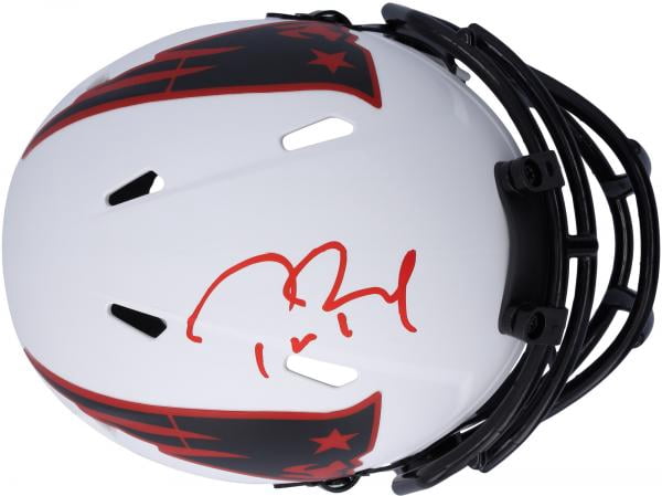 Tom Brady New England Patriots Autographed Riddell Lunar Eclipse Alternate Speed Mini Helmet - Fanatics Authentic Certified