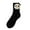 Black, variant on Womens Socks Tight Fitting Lightweight Absorb Sweat Keep Warm Footwear for Women Black Size Free Size