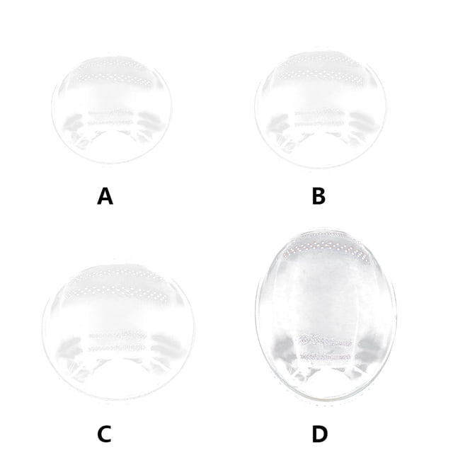 Forme Ronde Gemme Verre Paster Bijoux-Conservation Pratique Ornement Bijou Simple pour Bijoux Embellir Protection Utilisation 30 * 40mm
