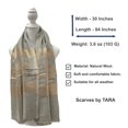 thumbnail image 4 of Chinar patta Embroidery In Wool For Women With An Impeccable Finish Super Soft, 4 of 4
