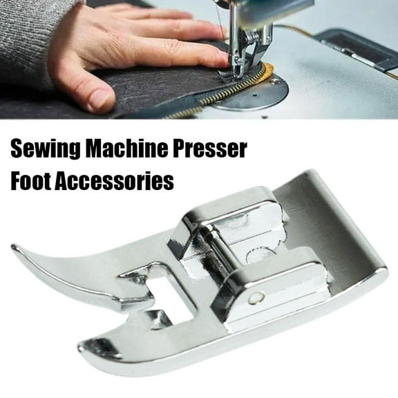Universal Zigzag Snap Presser Foot Metal Straight Stitch Sewing Machine Foo