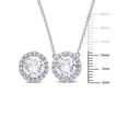 thumbnail image 5 of Everly Women's Sapphire Sterling Silver Jewelry Set, 5 of 7
