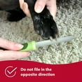 thumbnail image 5 of Coastal Pet Safari Dog Diamond Nail File - Diamond Finish for Smooth Nails - Removes Burs from Outdoor & Indoor Dogs - One Size, 5 of 7