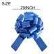 thumbnail image 5 of Car Bow HQJAXJ, papel de regalo impermeable, azul metalizado, de 20 pulgadas, 5 of 5