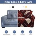 thumbnail image 4 of CZL 1 2 3 4 Seater Printed Sofa Cover Couch Slipcover, Elastic Stretch Armchair / Loveseat / Couch Sectional Christmas Sofa Slipcover Furniture Protector Dog Pet, 4 of 7