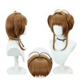 thumbnail image 5 of Anime Cardcaptor Sakura'S Wig Short Light Brown Cosplay Party Wigs, 5 of 5
