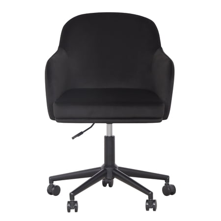 sydney black performance velvet office product