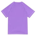 thumbnail image 6 of FORMRS Boys Rash Guard Short Sleeves Swim Shirt Quick Dry UPF 50+ Sun Protection, Sizes 3-12T, White Cat Walking, 6 of 6