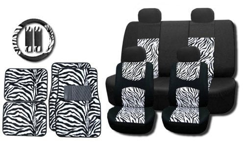 zebra seat covers walmart