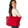 thumbnail image 4 of No Boundaries Women's Tote Bag, Classic Red, 4 of 11