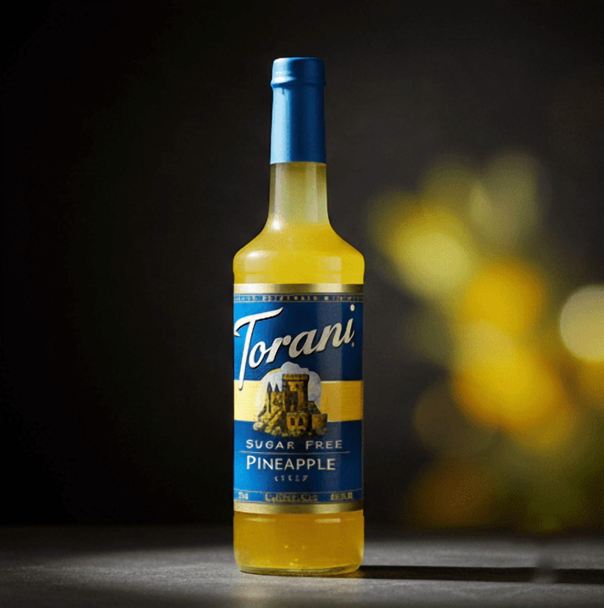 Torani Pineapple Sugar Free Syrup cs 12/750 ml