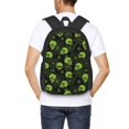 thumbnail image 4 of Balery Skulls And Cobwebs Mochila para hombre y mujer - Tela Oxford 600D resistente - Gran capacidad, resistente al agua, ideal para la escuela, viajes y senderismo, 4 of 6