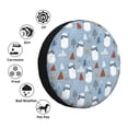 thumbnail image 4 of Fotbe winter Scarf beer Funda de Llanta de Repuesto con Estampado, Engrosada, Ajuste Universal para Jeep, Remolque, RV, SUV, Camión-17 inch, 4 of 6