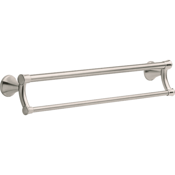 Decor Assist Transitional 24 in. Towel Bar with Assist Bar in Stainless
