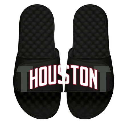 

Men s ISlide Black Houston Rockets Statement Slide Sandals
