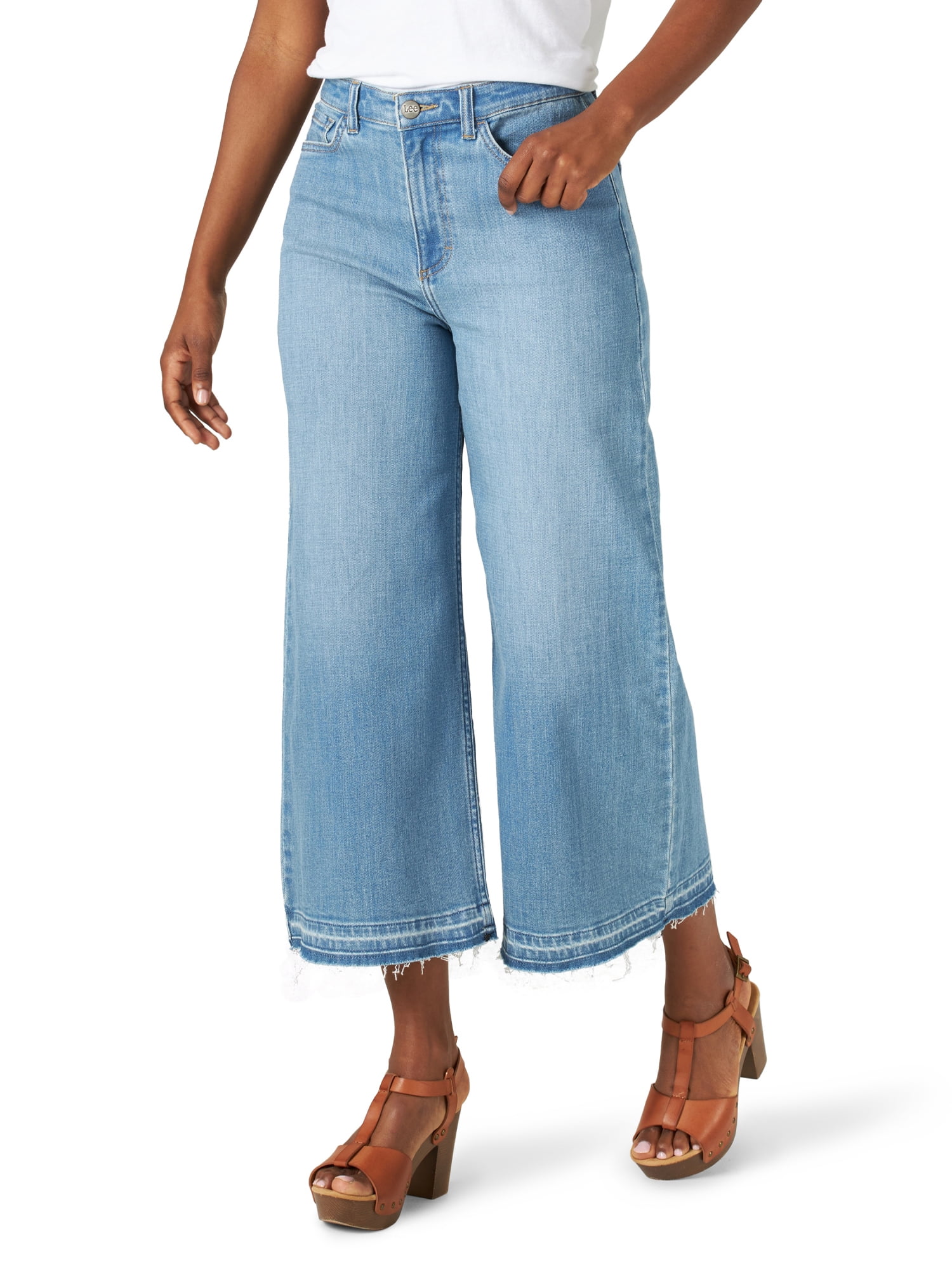 Wide Leg Cropped Pant 