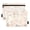 Cute Sheep Head, variant on Shark Silhouette 2 Pack Pencil Pouch for 3 Ring Binder Smooth Zipper Folders with Pockets Clear Window Pencil Case