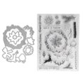 thumbnail image 2 of Clear Stamps, Clear Imprint Christmas Stamps DIY Recyclable  For Invitations For Diaries, 2 of 8