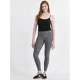 thumbnail image 4 of No Boundaries Faux Sueded Ankle Leggings, 27.5”Inseam, 1 or 2-Pack, Women's & Women's Plus Sizes XXS-4X, 4 of 5