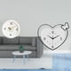 thumbnail image 2 of Reloj De Pared Moderno Con Forma De Corazón, Acrílico, Decorativo, Diseño Creativo, Movimiento Silencioso, Números Grandes, Arte De Pared Para Decoración Del Hogar, Oficina, Estudio O Sala, 2 of 8