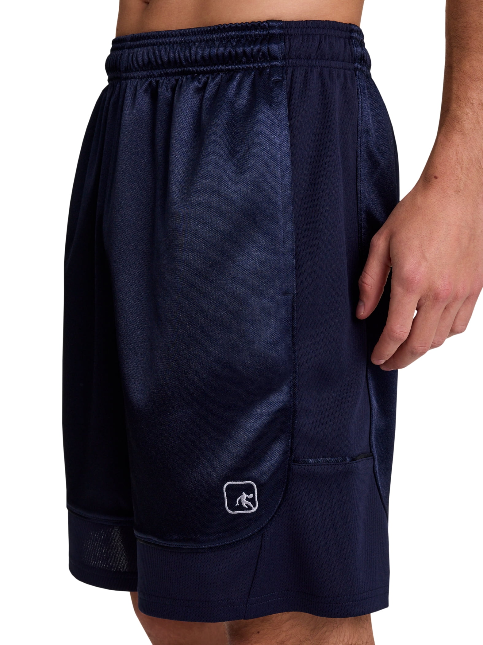 AND1 Men's and Big Men's All Court Short, 9" inseam, up to Size 5XL