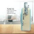 thumbnail image 2 of Supersonic Multi-Function Radio Wireless Bluetooth Retro Portable Speaker, USB Cable, Blue, 2 of 8